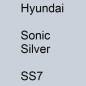 Preview: Hyundai, Sonic Silver, SS7.